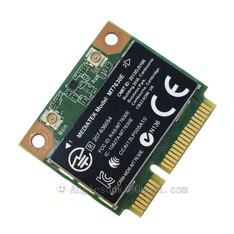 MT7630E 150 Мбит/с 802.11BGN Mini PCI E модуль WIFI WLAN карта sps:710418 001 + Bluetooth 4 0 для ноутбука HP Pavilionm4