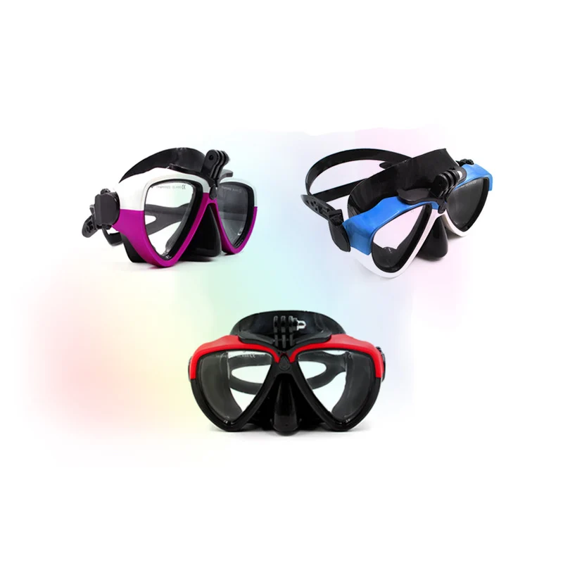 3 Colors Diving Mask Underwater Diving Glasses Anti-fog Adult Swimming Glasses with Detachable Mount For GoPro Xiaomi Yi1 Camera (1)
