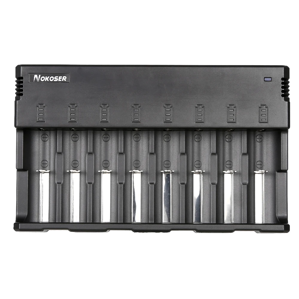 

100% Brand New Battery Charge HB-8HA 8-slot Intelligent Nickel-hydrogen / Lithium-ion Battery Charger For 18650 14500 16340