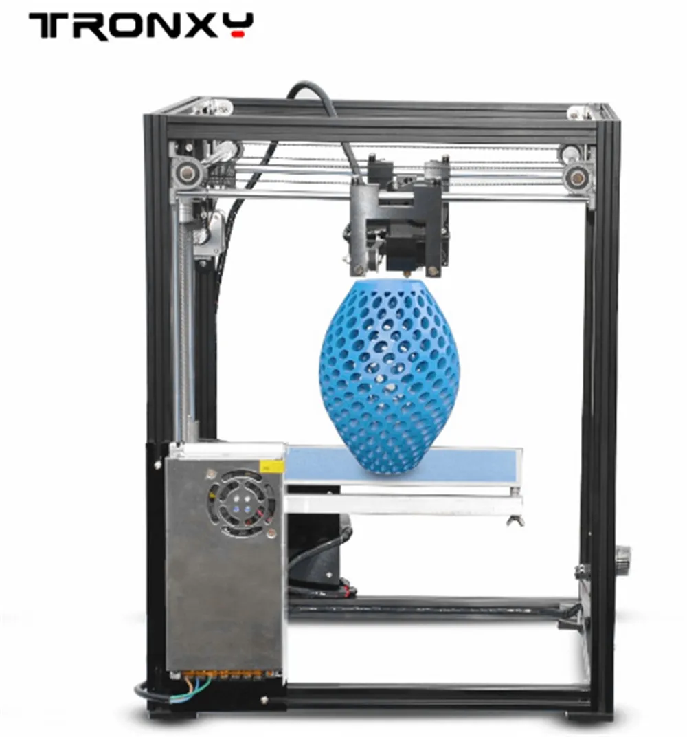 Original Tronxy X5 Aluminium Profiles box 3D Printer DIY kit metal FDM Printing technology High quality large printed size LCD Original Tronxy X5 Aluminium Profiles box 3D Printer DIY kit metal FDM Printing technology High quality large printed size LCD