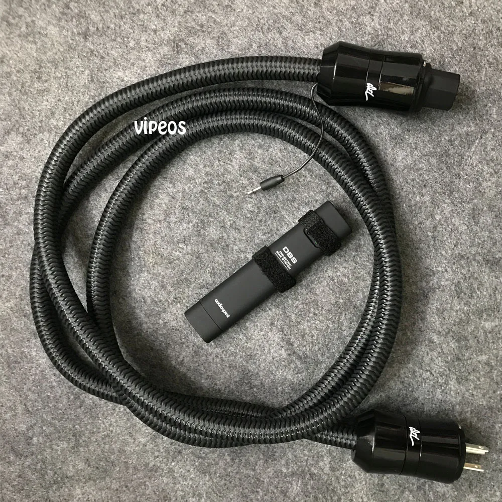 

NRG WEL Signature Solid PSS CARBON-BASED 72V DBS HIFI US AC Audiophile COLD-WELD Power cable 1.8M/5.9ft