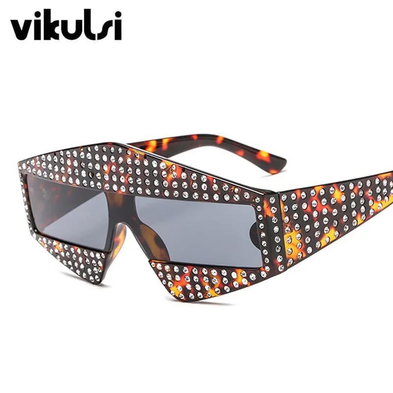 Известный итальянский бренд, дизайнерские Квадратные Солнцезащитные очки, блестящие стразы, бриллиантовые солнцезащитные очки знаменитостей, роскошные Подиумные очки UV400