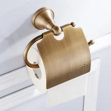 Toilet Paper Holder Wall Mounted Roll Holder Rack Toilet Tissue Holder Antique Brass Bathroom Accessories ZD884 цена Toilet Paper Holder Wall Mounted Roll Holder Rack Toilet Tissue Holder Antique Brass Bathroom Accessories ZD884 цены онлайн