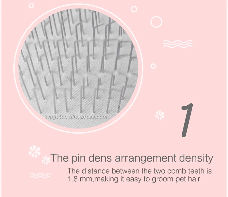 11 pet grooming glove 