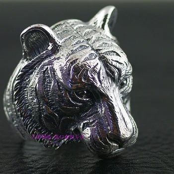 

Thailand imports 925 sterling silver, fine workmanship and boys majestic tiger ring