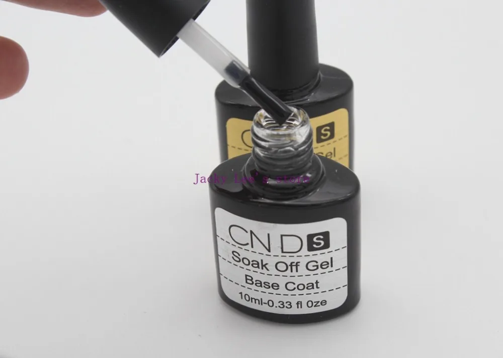 

2PCS/Lot CNDS Nail Gel Polish Soak Off UV Top Coat & UV Base Coat New Arrival Nail Art Good Quality 10ml Nail Gel Lacquer