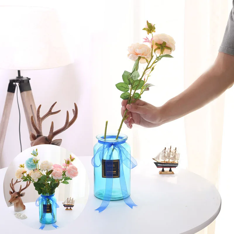 silk peonies artificial flower (5)