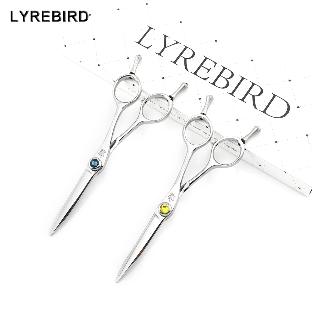 Professional hair shears 5.5 INCH Hair scissors 440C Japan Big stone