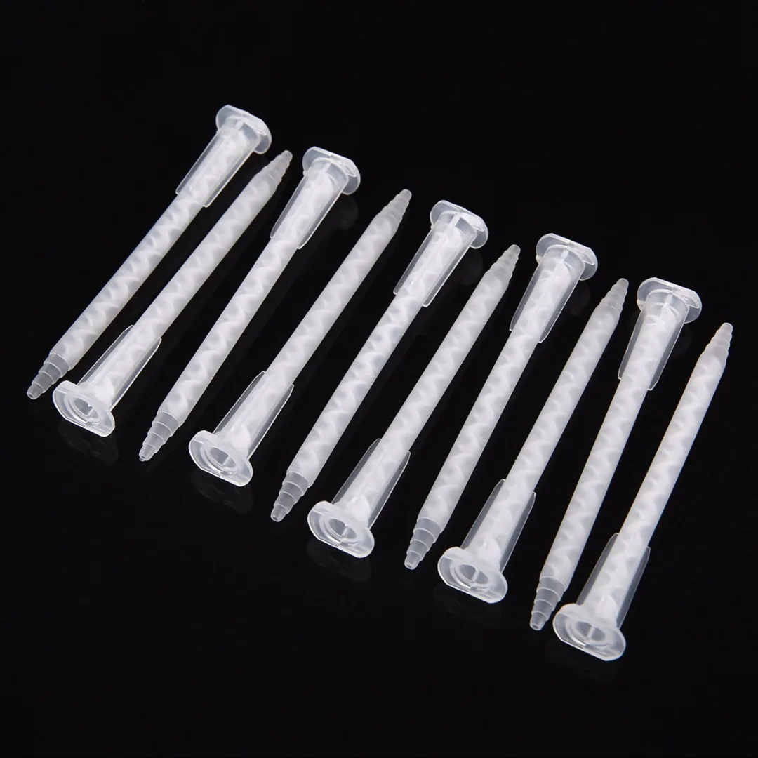 50pcs/lot MA5.4 17S Static Mixer Mixing Nozzle Plastic Epoxies