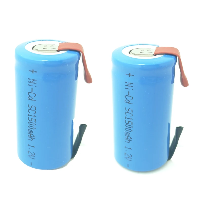 Laipuduo 2 шт. SC перезаряжаемые батареи 1 в 1500 мАч power bank 0.2C зарядка и разрядка