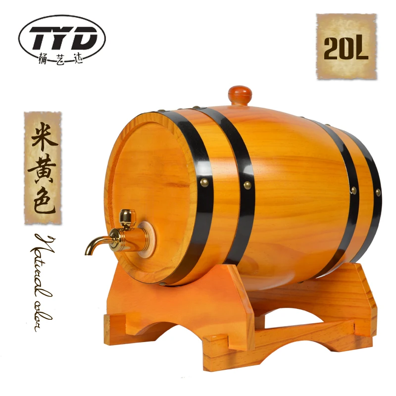 Tatsu 20L бочки дуба бочки и без желчи запеченные Дубовые бочки дубовая бочка вина