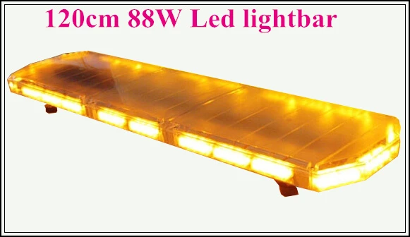 Higher star 120cm 88W Led emergency lightbar,strobe  lightbar,,ambulance,fire truck light bar,15flash,warerproof|lights  bar|emergency lightbarled emergency - AliExpress