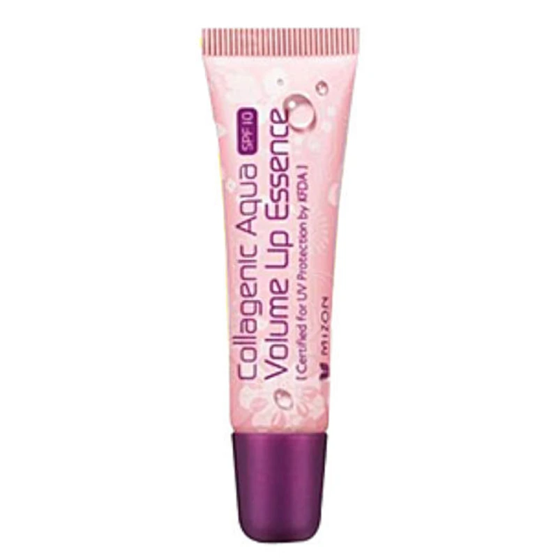 Цена Mizon Collagenic Аква объем губ Essence губ Exfoliator помада гель 10 мл против старения Корея Косметика полный средства ухода за губами губ Enhancer
