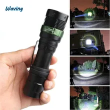 1PC 360degree Mount Clip font b Flashlight b font 4500lm Cycling Bike Head Front Light Super