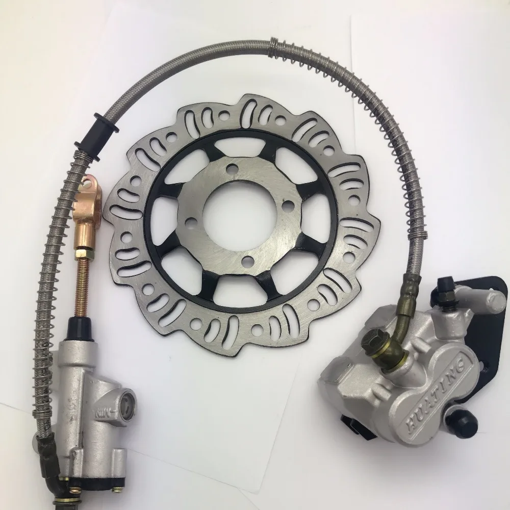 New Footbrake Master Cylinder Rear Brake Pads Disc 110cc 125cc Dirt Pit