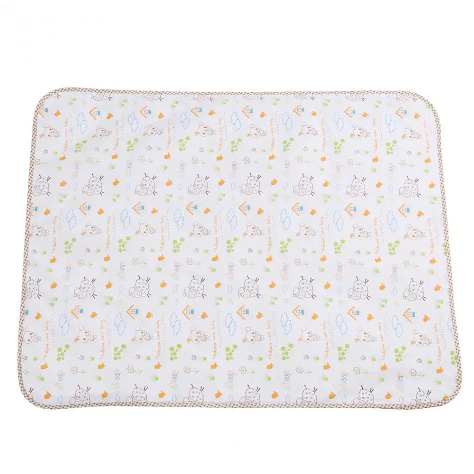 6 Layers Baby Diaper Changing Table Reusable Baby Diaper Mat Breathable