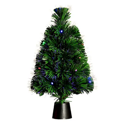 45cm Holiday Optical Fiber Artificial Mini Christmas Tree Colorful Lights Small Christmas Tree Desktop Craft Bar decoration