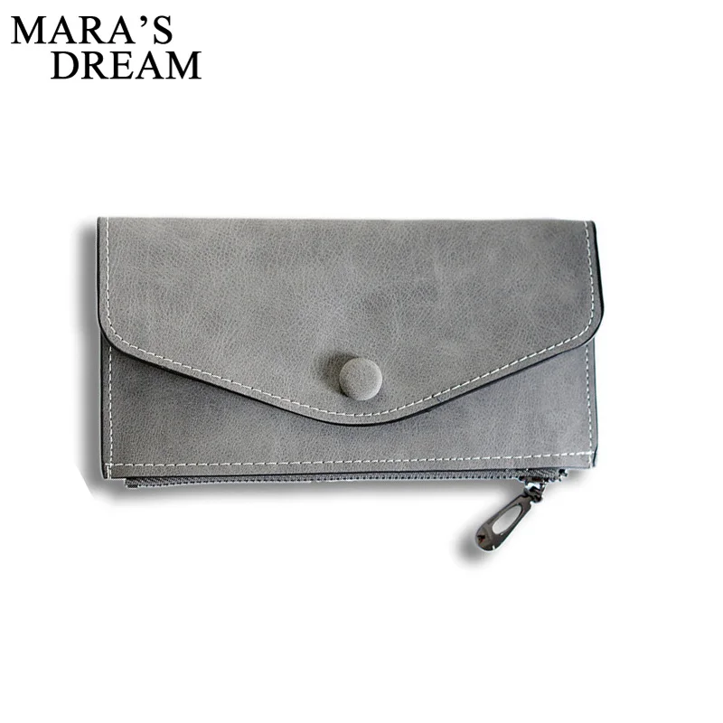 

Mara's Dream New Korean Women Mini Wallet Zipper Bag Vintage Wallet Purse Fashion Card Package Phone Bag