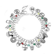 Новинка, браслеты Мстители 4, бесконечные войны, для женщин, молот Тора, Железный человек, Капитан Америка, Человек-паук, женский браслет, ювелирные изделия