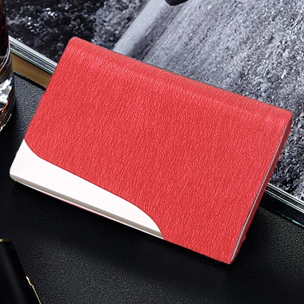 Aelicy нержавеющая сталь откидная крышка Бизнес Card Case для мужчин женщин Элитный