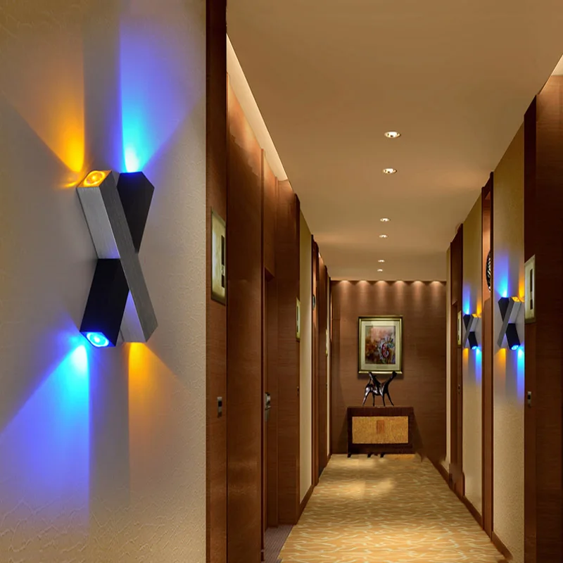 ウォールランプ,直送,x字型,LED,背景照明,廊下,ベッドサイドランプ,特許取得済みのモデル AliExpress Mobile