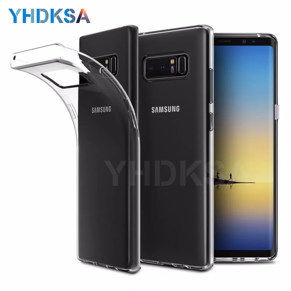 

Ultra Thin Soft Transparent TPU Case on the For Samsung Galaxy S10 S9 S8 Plus Note 9 8 S7 Edge S10e A6 A8 Plus 2018 Cover Cases
