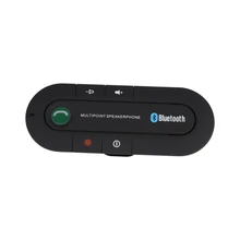 Bluetooth автомобильный динамик Портативный Hands Free Беспроводная резонирующая коробка MP3-плеер солнцезащитный козырек клип динамик телефон