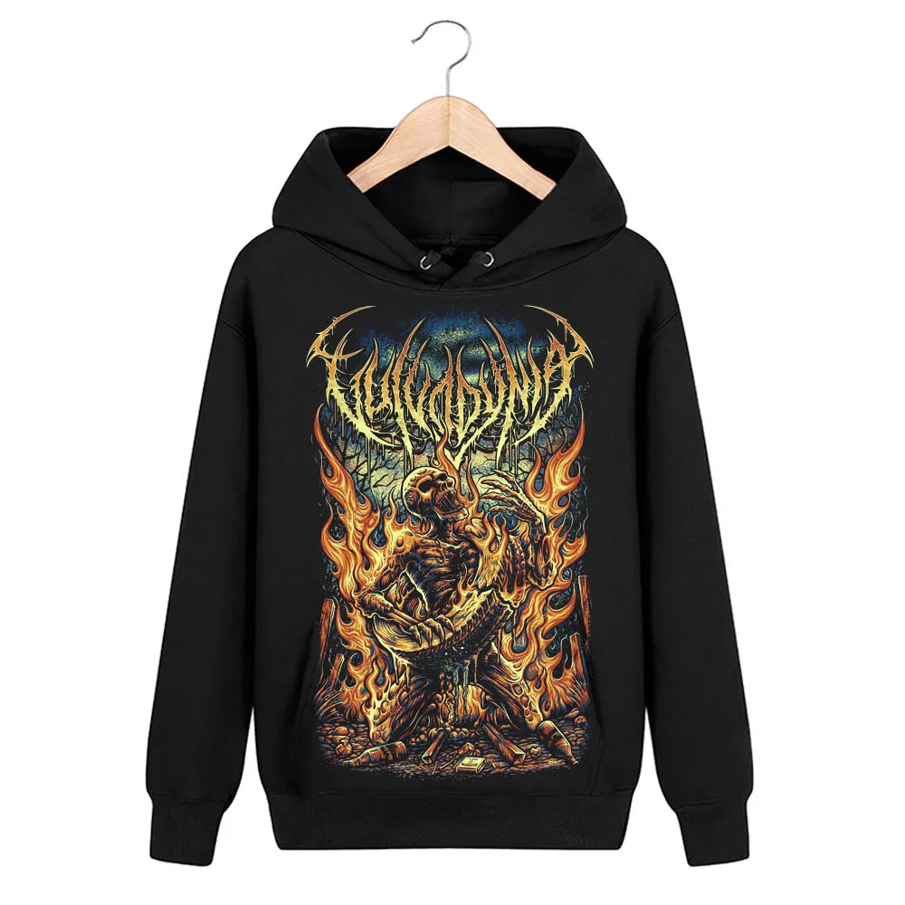 

9 designs pollover Sweatshirt Nice soft and warm Vulvodynia Rock Rocker black hoodies punk metal sudadera Fire Skull fleece