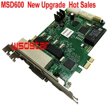 MSD600 – carte d'envoi vidéo LED, contrôleur synchrone, extérieur et intérieur, polychrome, P1 P8 P10 P12 P20 P25