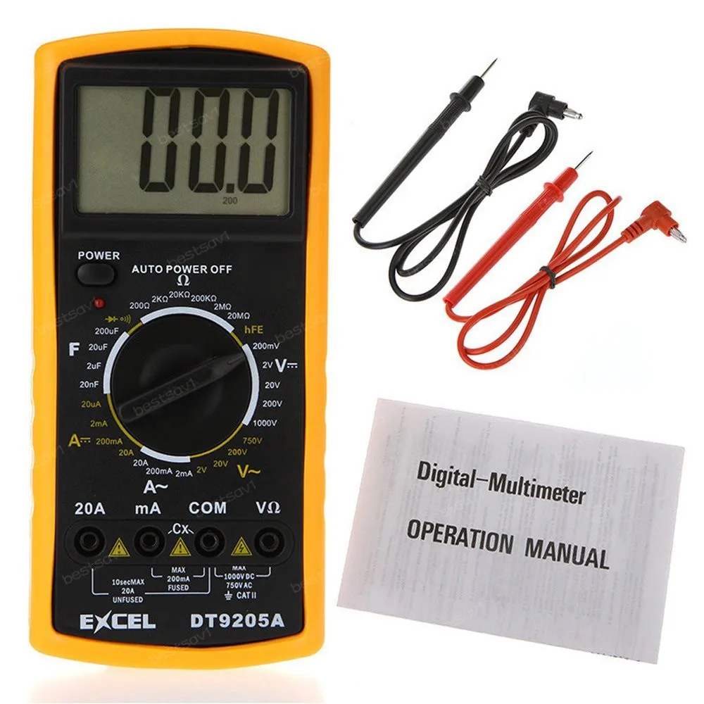 Buy Multimeter DT9025A Multimetro diagnostic tool good