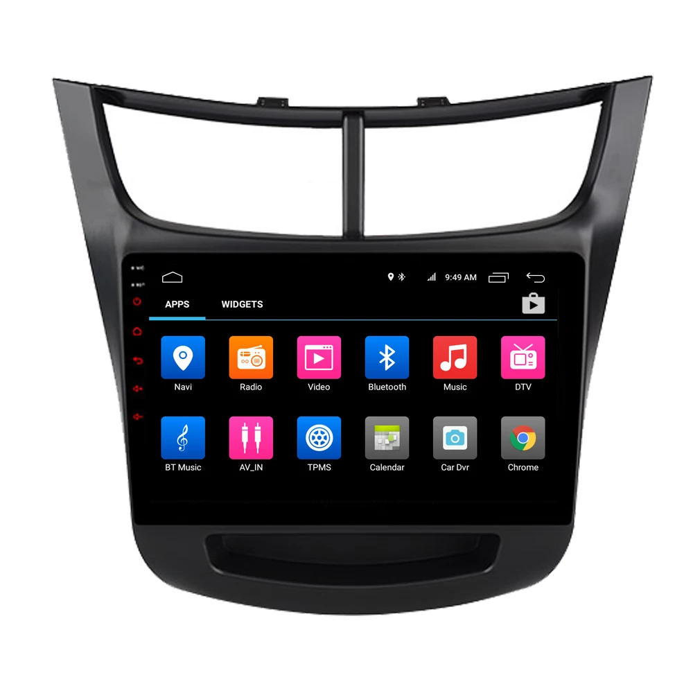 Top RoverOne Android 9.0 Car Multimedia Player For Chevrolet Sail 2015 2016 2017 Autoradio Bluetooth Radio Stereo GPS Navigation DSP 1