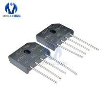 5 шт. диодный мостовой выпрямитель KBU1510 KBU 1510 DIP KBU-1510 15A 1000V Ponte Retificador Electronica Componentes Diy Electronic