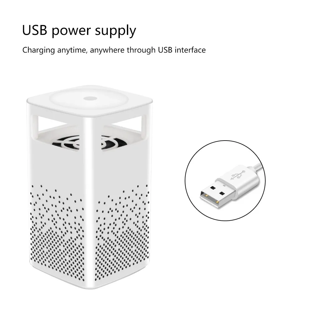 2019 новый дизайн комаров убийца светильник 2W USB считыватель смарт оптически