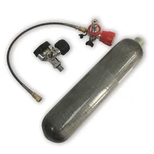 Cheap AC102201 Paintball Cylinder 2L 300bAR 4500psi Carbon Fiber Pcp Air Rifle Tank Diving Bottle Buy China Direct Acecare