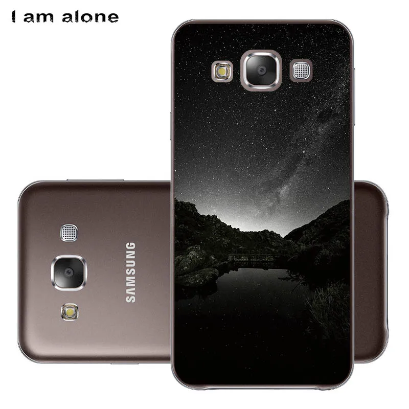 Чехлы для телефонов I am alone для samsung Galaxy E5 E500, 5,0 дюймов, жесткие пластиковые чехлы для мобильных телефонов, Модные цветные сумки - Цвет: PC U34