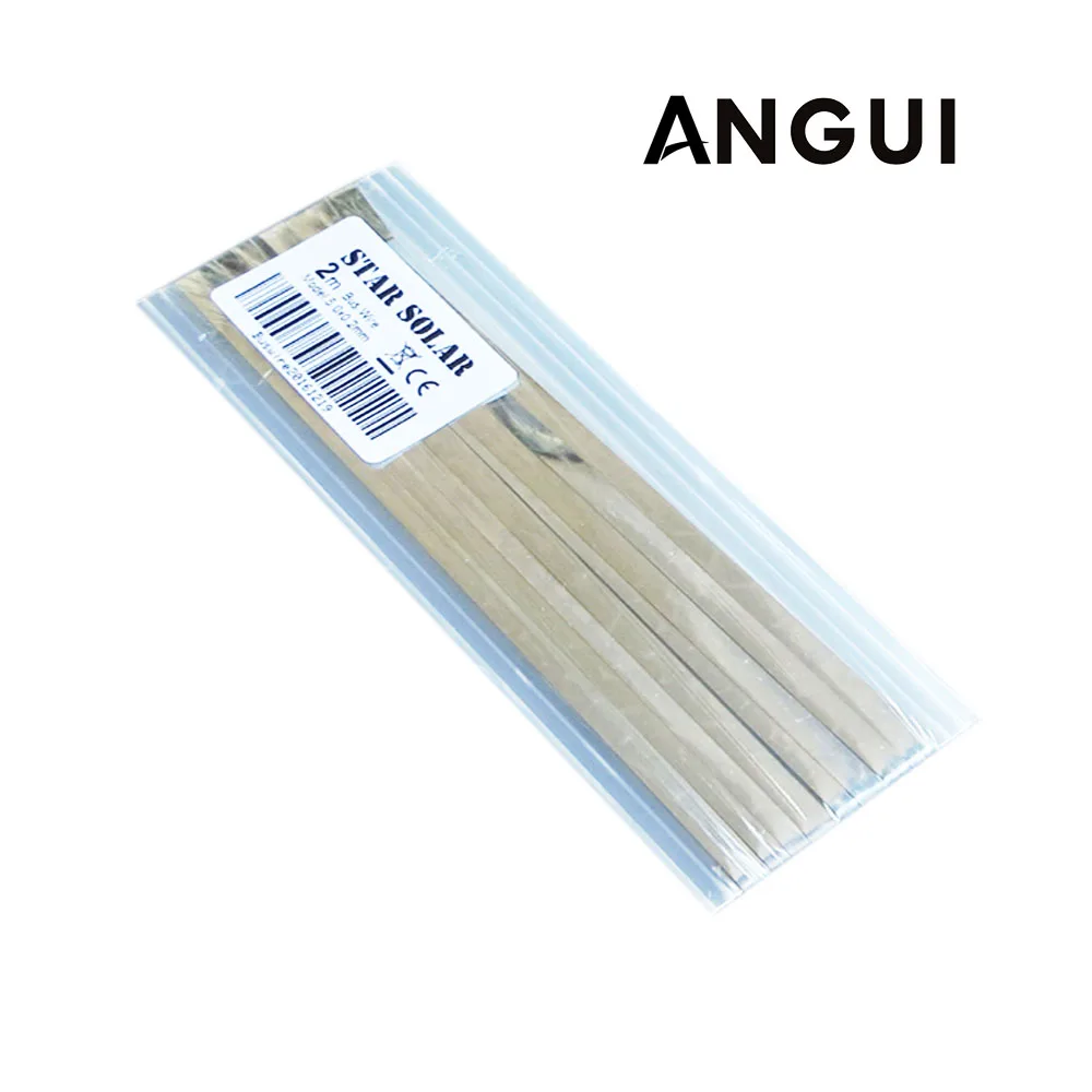 

2m 6ft 5.0x0.2mm solar cells tab bus bar wire for PV Ribbon Tabbing wire for DIY connect Strip Solar panel