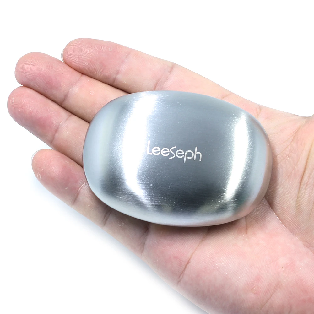 

304 Stainless Steel Soap, Oval Shape Protable Magic Soap For Eliminating Odor Remover