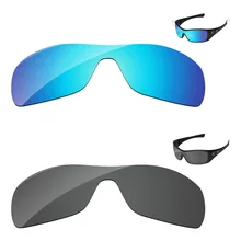 Черный и голубой цвета, 2 шт поляризованные Сменные линзы для солнцезащитных очков Antix, защита от UVA и UVB