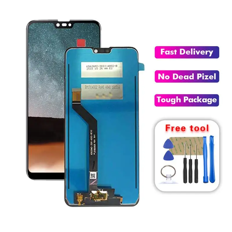 

6.26" For ASUS Zenfone Max Shot / Max Plus (M2) ZB634KL LCD Display Touch Screen Digitizer Assembly Replacement
