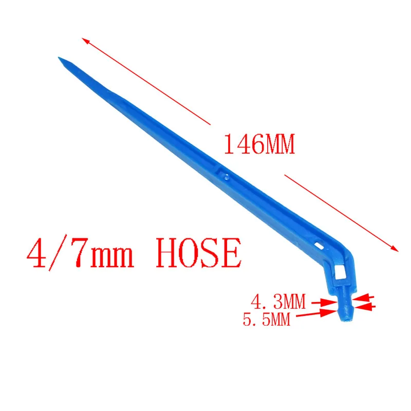 Wxrwxy Садоводство капельного 4/7 излучатель стрелка капельного орошения 1/" капельница сад для теплицы капельницы излучатель 20 шт