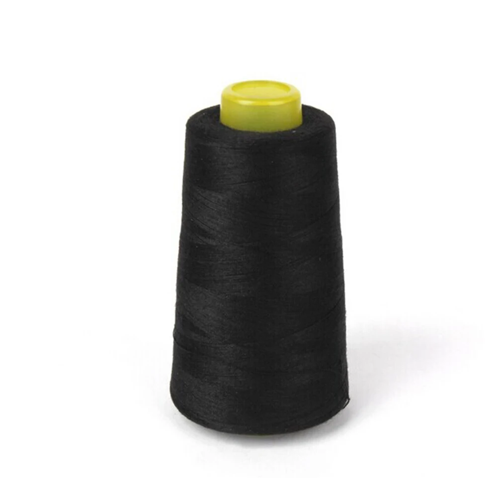 

1 Coil Wire Sew Polyester Sewing Machine 40S / 2 Black Jewelry Cord Necklace Rope bracelets rope Beads Cord
