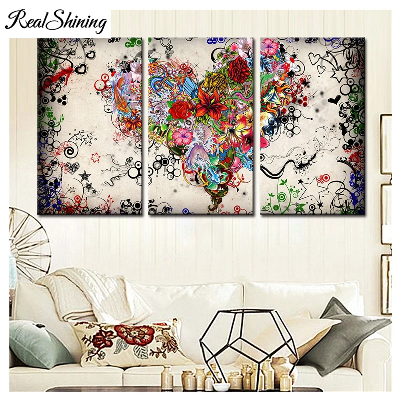 

3pcs Butterfly Flowers diamond painting cross stitch,5d Diy square diamond Mosaic Full diamond embroidery Rhinestones FS3544