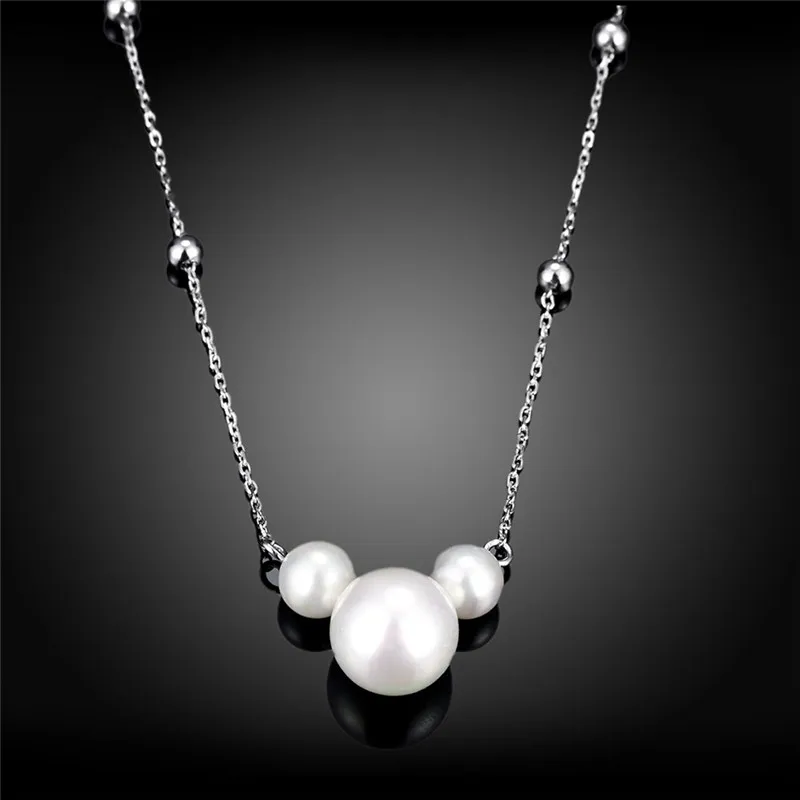 DODO Brand Pendant Wholesale Necklace Freshwater Pearls Vintage 925 Sterling Silver Jewelry Long Link Chain Animal Women SN50 (6)
