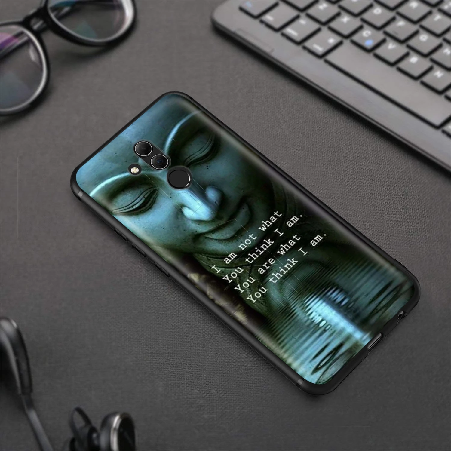 Чехол Lavaza Be Happy Little Buddha для Huawei P30 P20 P10 P9 P8 Mate 20 10 Pro Lite P Smart 2017|Бамперы| |