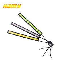 1x Автомобильный светодиодный Поворотная сигнальная лампа COB DRL Противотуманные светильник Авто Панель Бар Багажник противотуманной фары 12V мотоцикл стиль лампа сине-белые