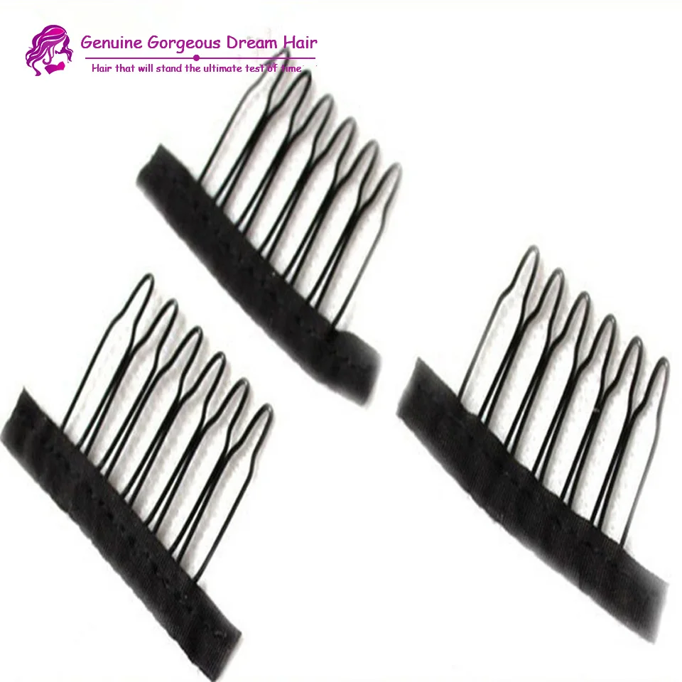 AliExpress Stand shipping 10pieces/lot wig accessories wholesale black