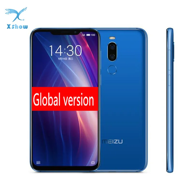 

Global version Meizu X8 6GB RAM 128GB ROM 4G LTE SmartPhone Snapdragon 710 6.15" 12.0MP and 5.0mp Dual Rear Camera mobile Phone
