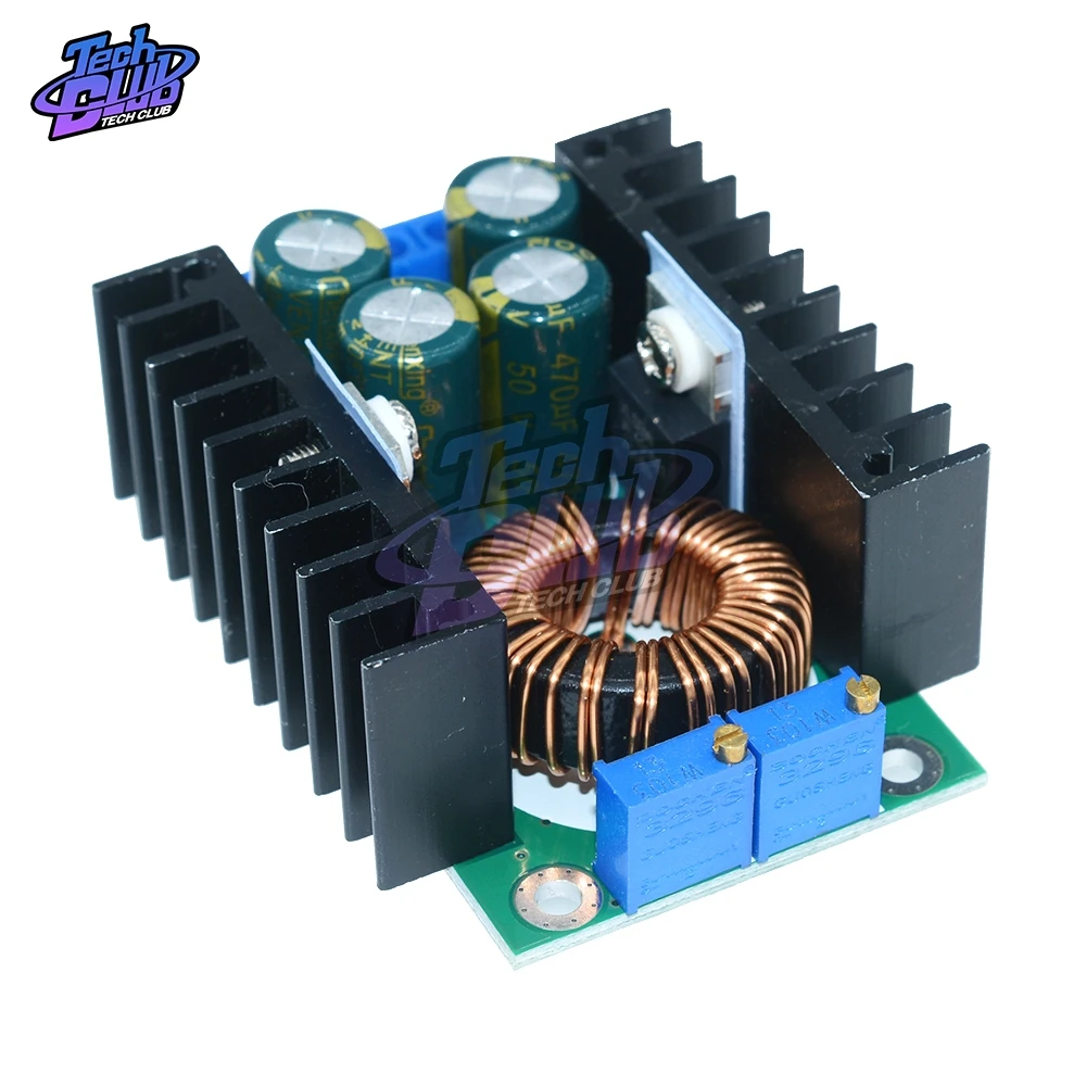 XL4016 DC 5 40V до 1 2 35V понижающий преобразователь 300W 9A Регулируемый Модуль питания