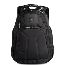 Swisswin hombres de la marca de nylon 1680D de alta calidad 15-17 “cuaderno de viaje de negocios suizo mochila portátil mochilas niños bolsas de hombro