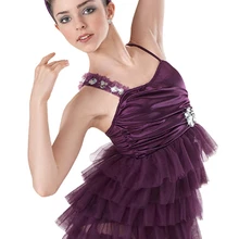 Новинка года; балетная пачка; женские современные танцевальные балетные костюмы; одежда для сцены; многослойное газовое платье